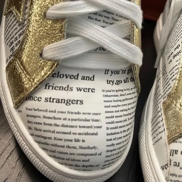 Gold Start Casual Low Top Sneakers - Picture 5 of 12